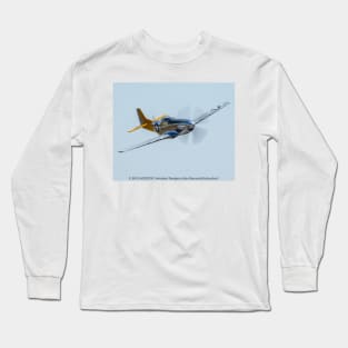 P-51D Mustang Head-On Long Sleeve T-Shirt